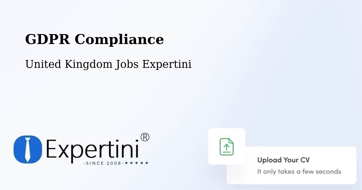 EU GDPR Compliance Statement – Larbert - United Kingdom Jobs Expertini